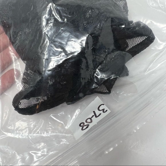 Twelfth Street by Cynthia Vincent Black Sheer Blouse Small - Picture 9 of 9